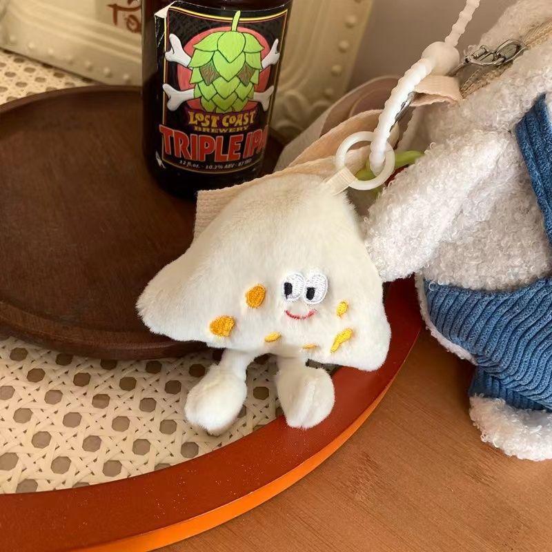 可爱超萌奶酪书包挂件配饰女卡通