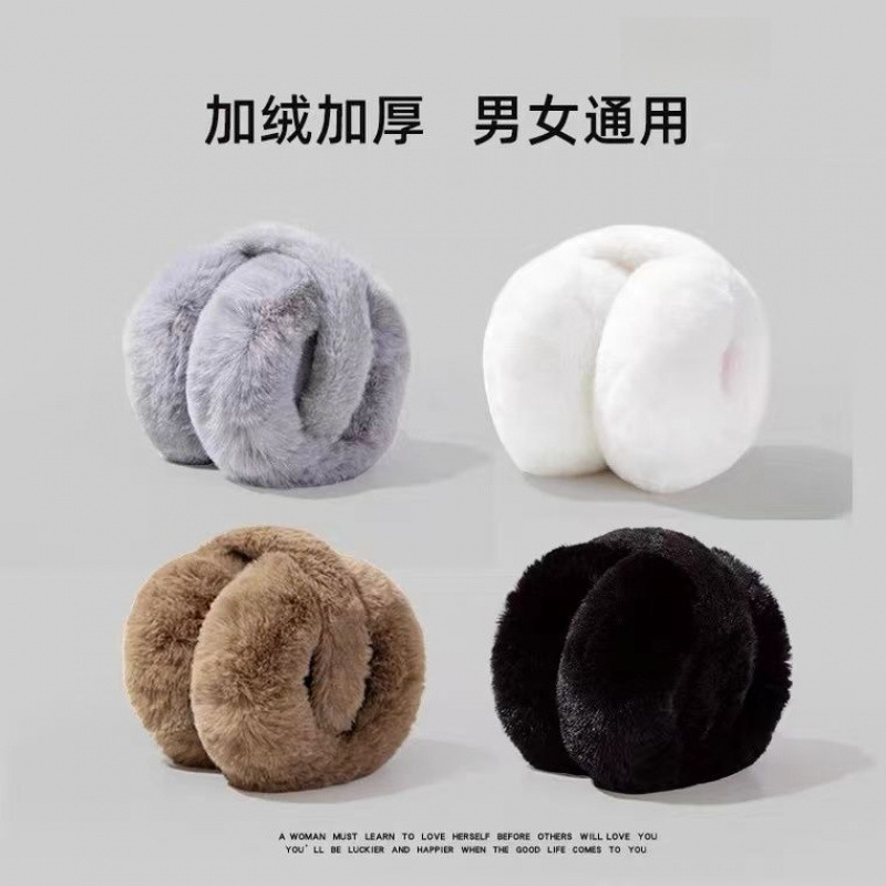 冬季耳套可折叠护耳朵毛绒耳罩保
