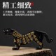 热销合金铜虎符摆件家居杜虎符镇纸装 饰品兵符信物青铜器工艺品虎