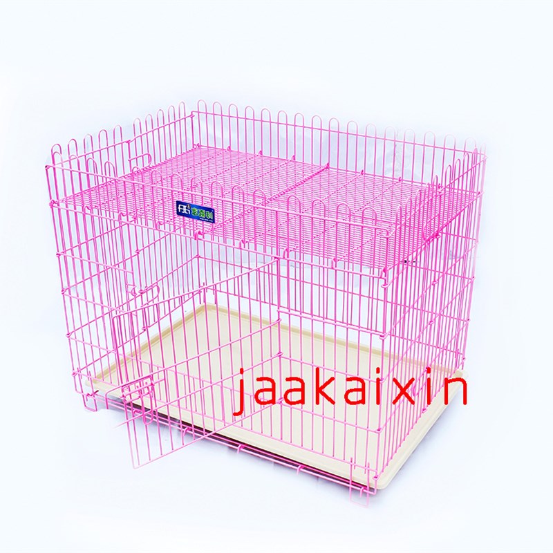热销富嘉利折叠跑床围栏宠物展示笼子小型犬泰迪比熊加粗带轮多省