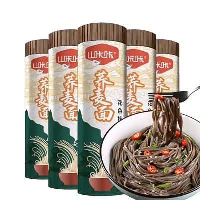 山咔咔遵义挂面荞麦0脂肪荞麦面