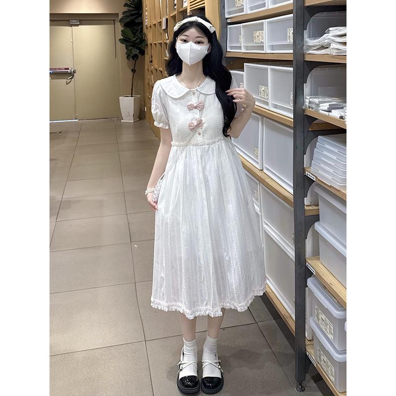 高中女生甜美气质连衣裙夏