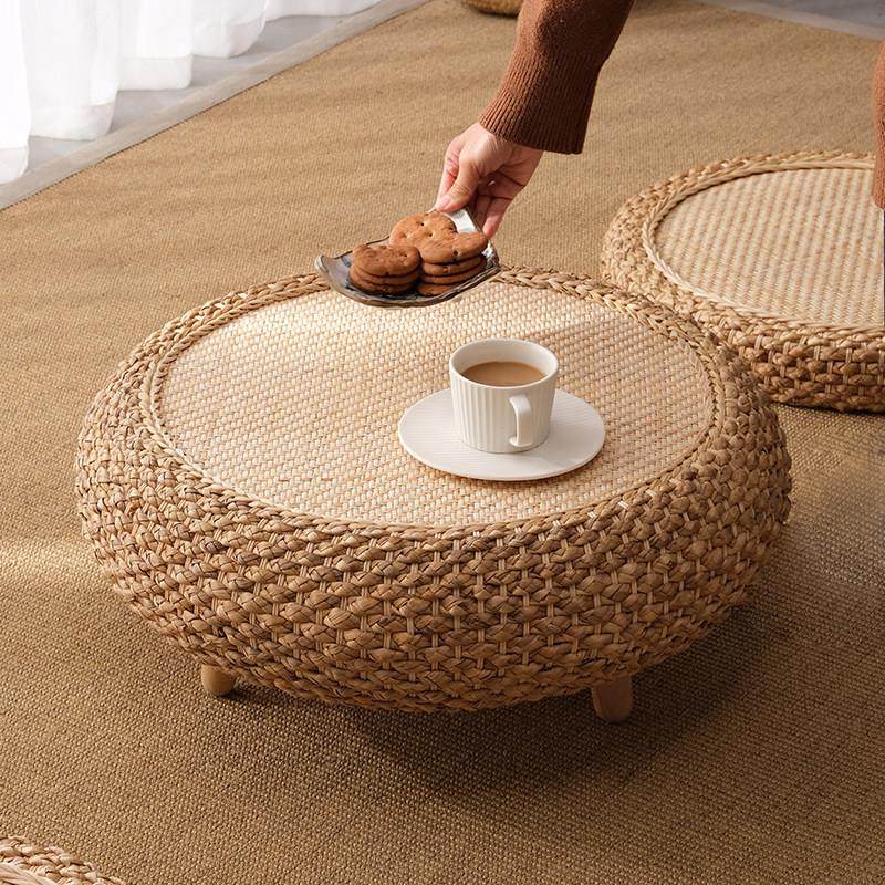 榻榻米桌子矮桌阳台飘窗小桌子茶几藤编可收纳卧室炕桌家用小茶台,住宅家具,炕几/飘窗几,淘宝优惠券,粉丝福利购,淘宝优惠卷