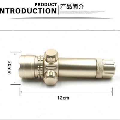 土豪金抗震红外线瞄准器绿激光弹弓瞄准镜激光校准仪上下左右可调