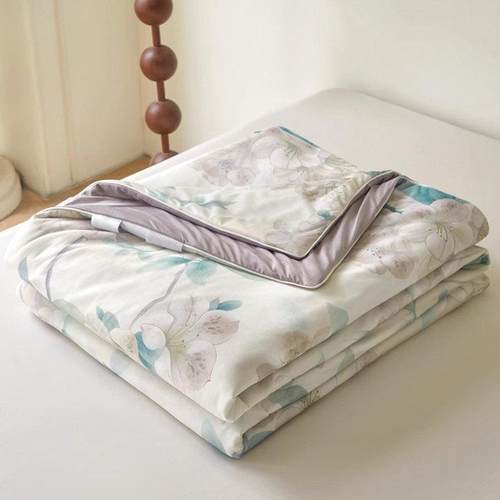 A类凉感冰丝空调被夏凉被夏季单人薄款被子冷气被双人可机洗夏被