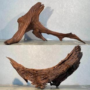 大鱼缸造景沉木60-80cm摆件大号大型精品紫柚木拱桥南美树桩晒台