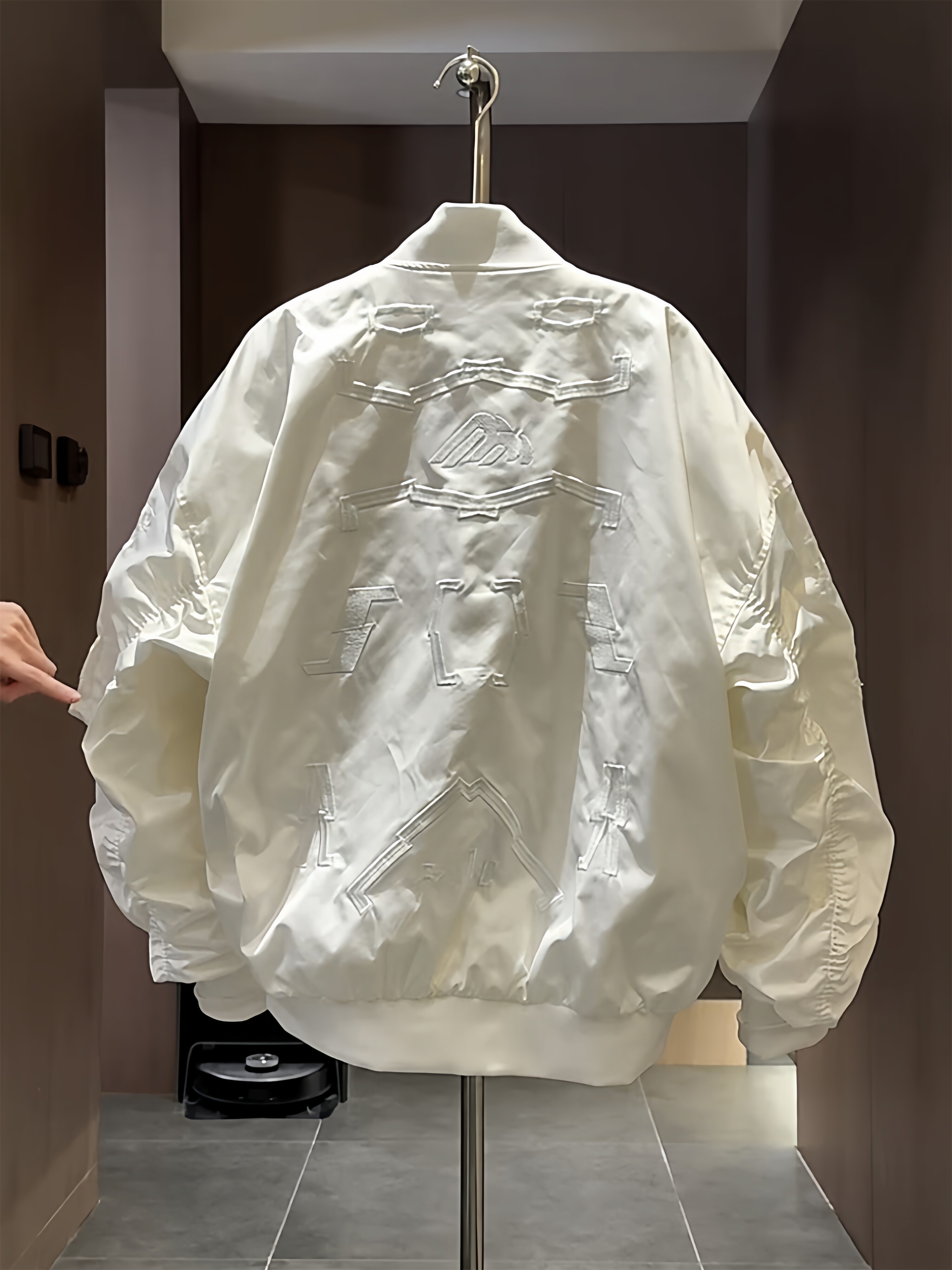 棒球服外套男士春秋季潮牌宽松刺绣休闲上衣服百搭短款飞行员夹克