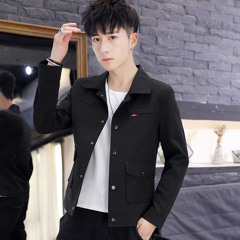春季新款男士夹克休闲155