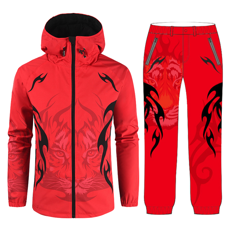 冬季钓鱼保暖服套装防风防水户外垂钓比赛路亚矶钓海钓加绒冲锋衣