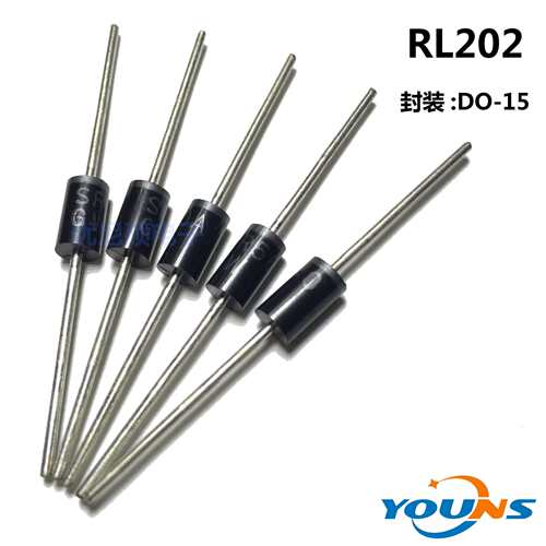 整流二极管RL202RL201-2072A100VLED驱动电源充电器适用
