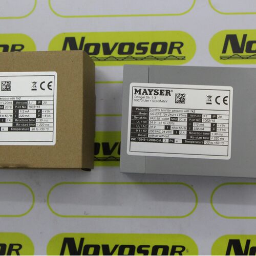 德国MAYSER安全继电器SG-EFS104/4L  SG-EFS104ZK2/1