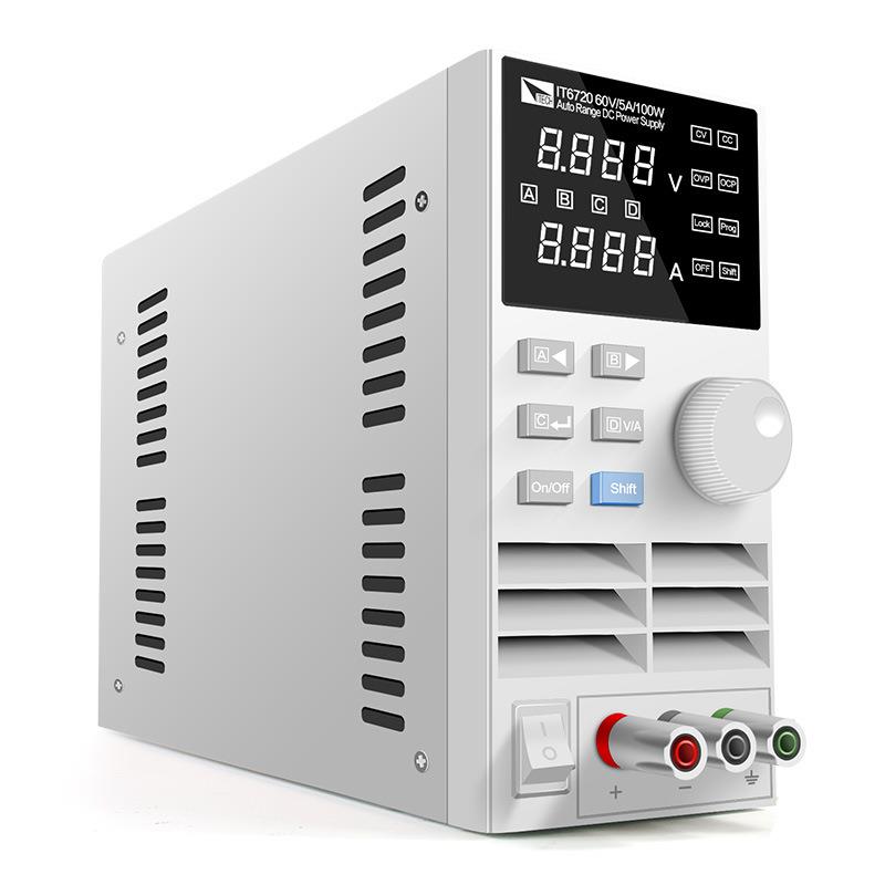 艾德克斯可调直流稳压电源笔记本维修60V/5A数控直流电源IT6720