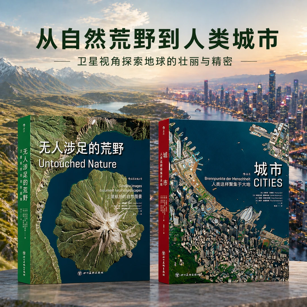 【好书可选2册套装】城市:人类这样聚集于大地+无人涉足的荒野JL