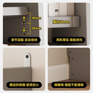 全实木书架客厅置物架书柜靠墙自由组合收纳架儿童学W生家用图书