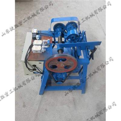Threading machine圆形木料开牙机 扫把杆拖把杆圆木棒套丝机