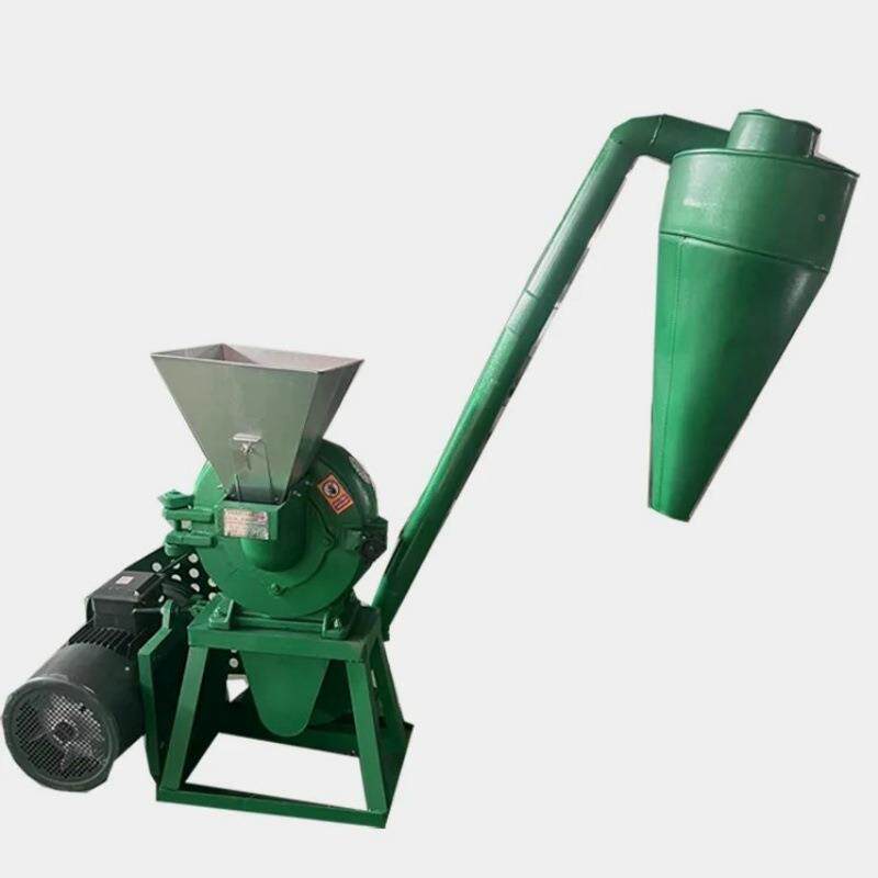 HF-036型盘YVV式齿粉碎麸皮酒糟粉碎机花生皮麸皮稻壳粉碎机机