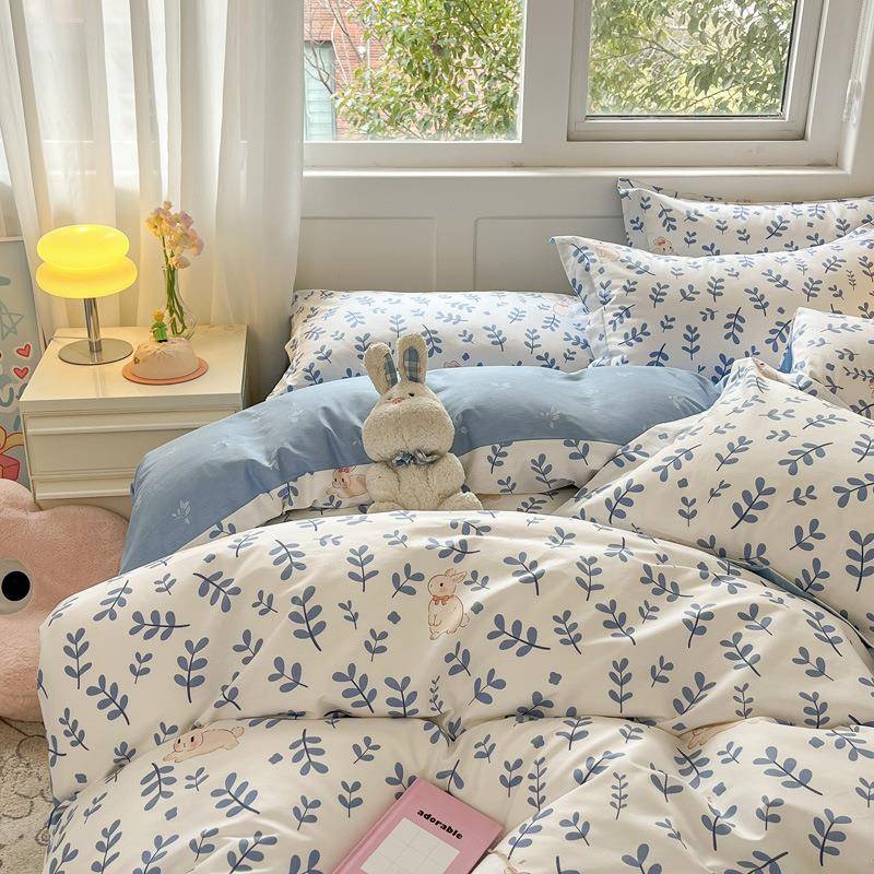 夏季全纯棉被加厚套单件单人1.5米棉被罩150纯棉被套x20单个被单