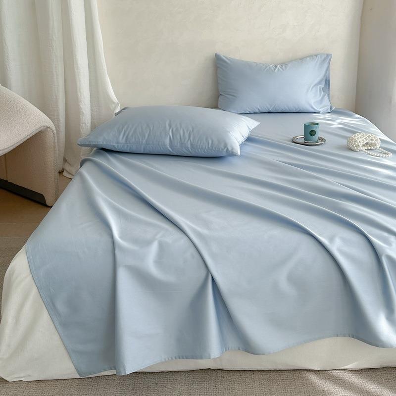 支高酒店100支长裸绒密棉床单单DD-A133件纯棉全棉贡缎被单睡床上