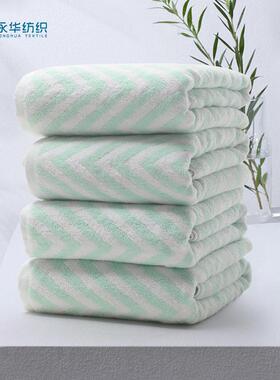 色织提花纯棉巾泳池巾酒店浴洗巾宾馆毛浴白巾51229可印l毛ogo厂