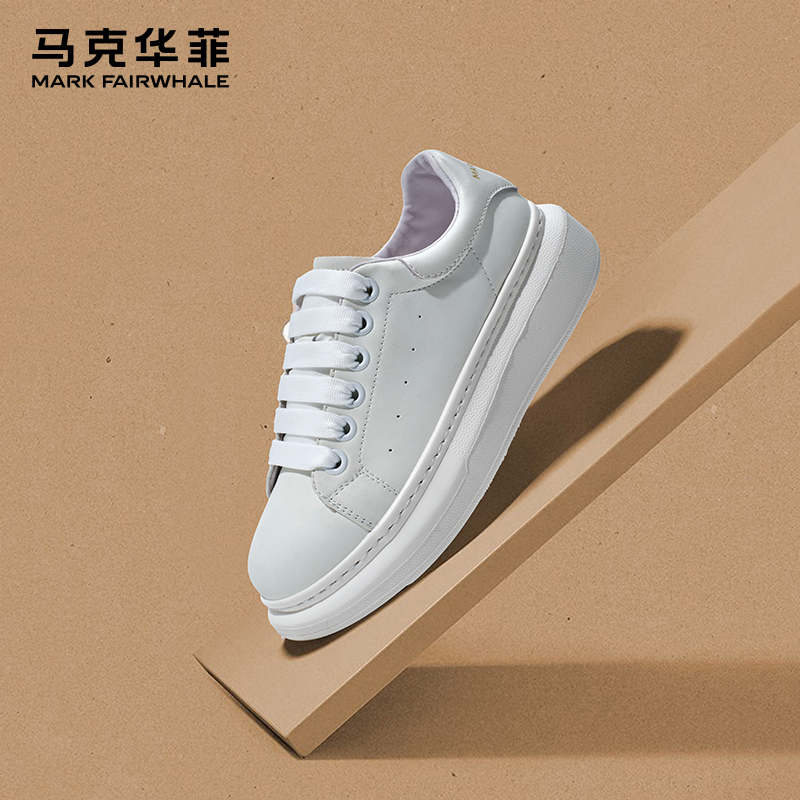 马克华菲小白鞋情侣百搭板鞋男鞋