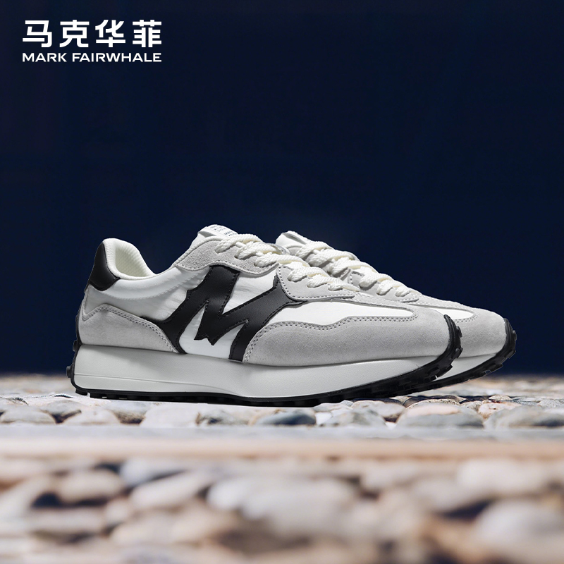 马克华菲官方男鞋2025夏季新款阿甘鞋透气运动鞋跑步鞋百搭休闲鞋