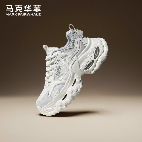 马克华菲鞋子男鞋2026新款老爹鞋