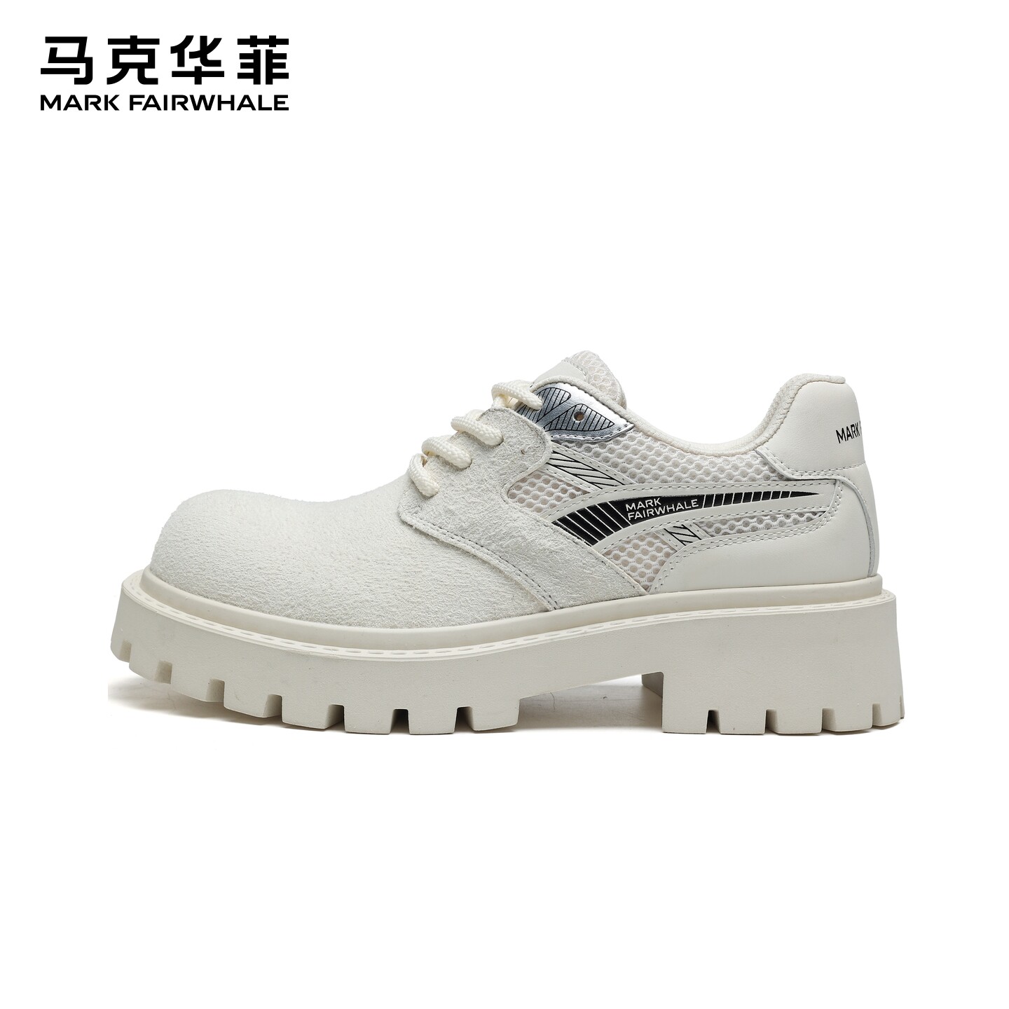 马克华菲新款德比鞋男款休闲皮鞋图片