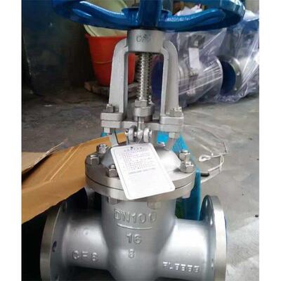 304不锈钢法兰闸阀明杆Z41W-16P法兰链接闸阀DN15 100 125 80350