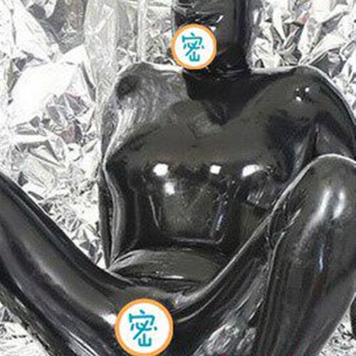 女士全包乳胶衣 连体紧身衣 全包含三个套套连体紧身胶衣