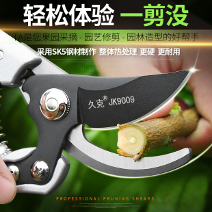久克园林专用园艺剪刀家用剪花枝修剪果树剪刀果枝剪修枝剪刀树枝