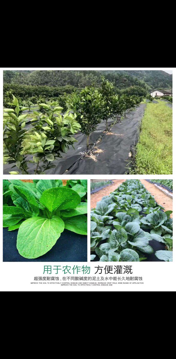 生态防草布农用植物纤维透气透水耐用保温保湿可降解除草布卷装
