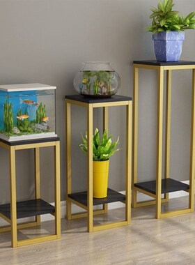 金属鱼缸柜子底柜底座桌子支架托架放鱼缸的架子40鱼缸架多层承重