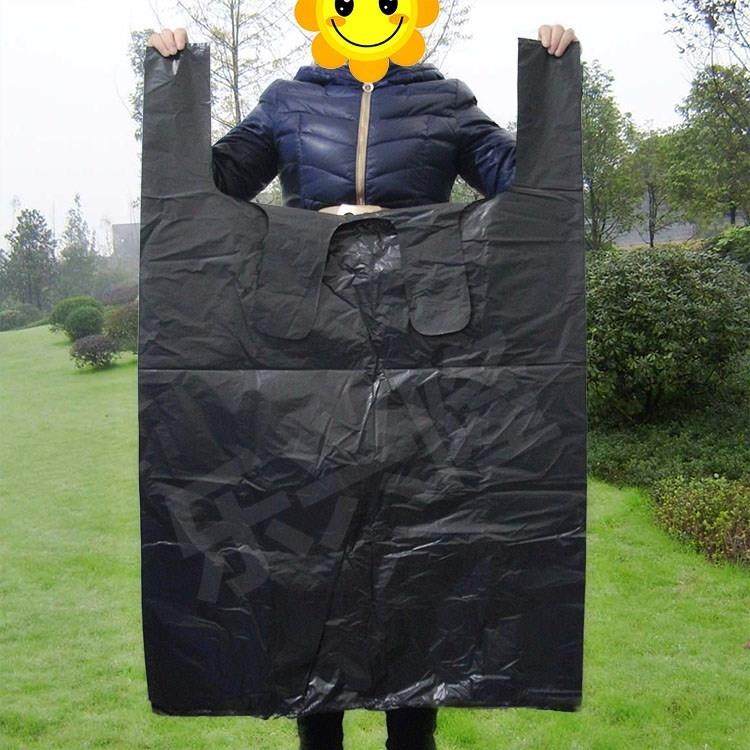 特大号垃圾袋加厚手提式加大码搬家除螨打包超大型黑色塑料袋