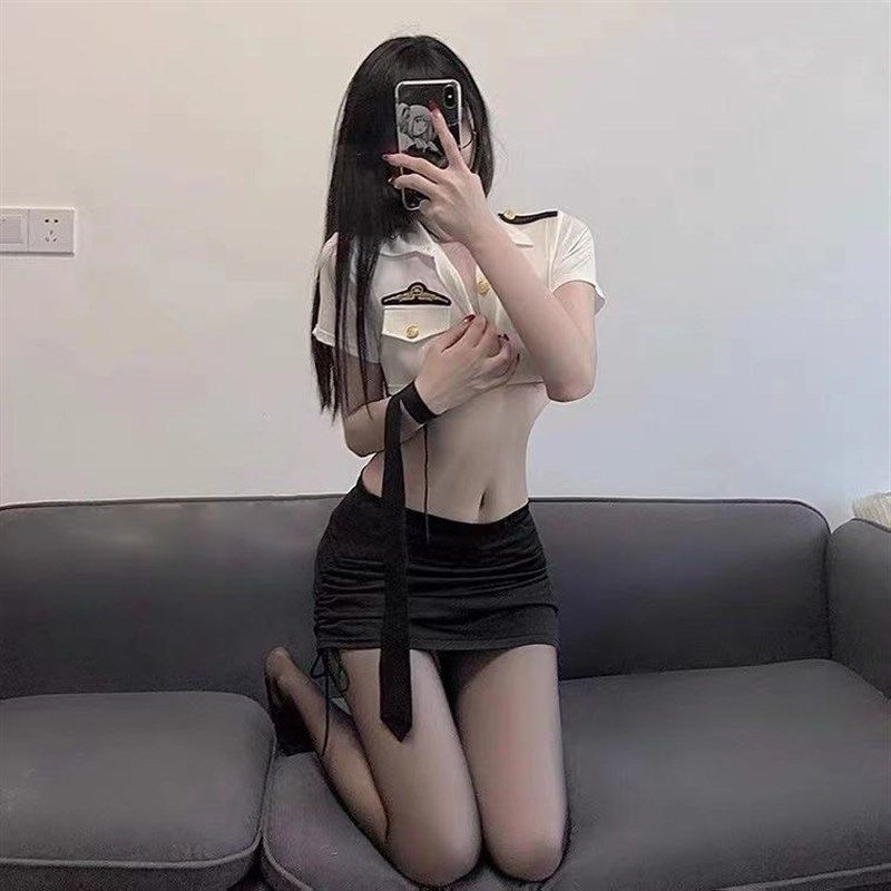 成熟御姐风空姐制服性感女警机长上衣ol女装修身丝袜显瘦职业套装