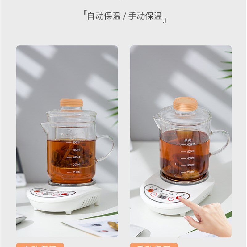 多功能迷你养生壶电炖杯办公室煮茶神器宿舍学生电热烧水杯1人2用