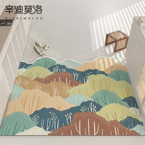 入户门地垫pvc可擦免洗进门门口脚垫玄关门垫可裁剪2022新款地毯