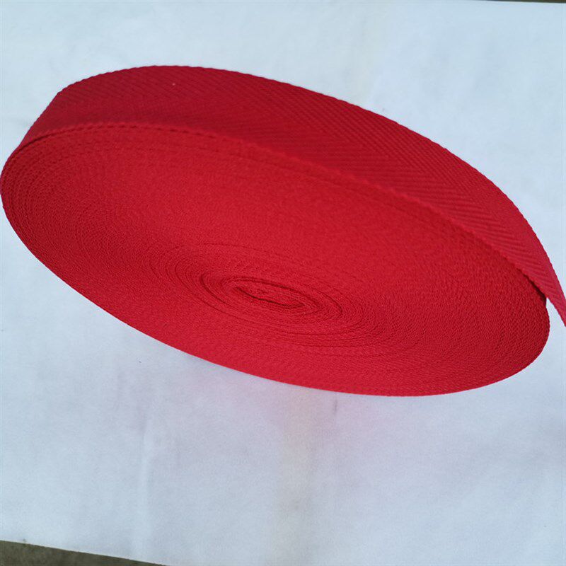 2.2厘米宽人字带红软布带绑绳宽布条晾衣长绳捆被子红色织带辅料