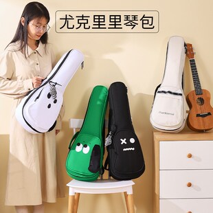 尤克里里琴包23寸包尤克里里加厚可爱乌克丽丽琴包可提双肩背包