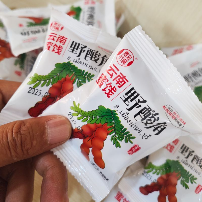 云南野酸角特产冰糖甜酸角糕孕妇零食休闲食品独立小包装糖酸角