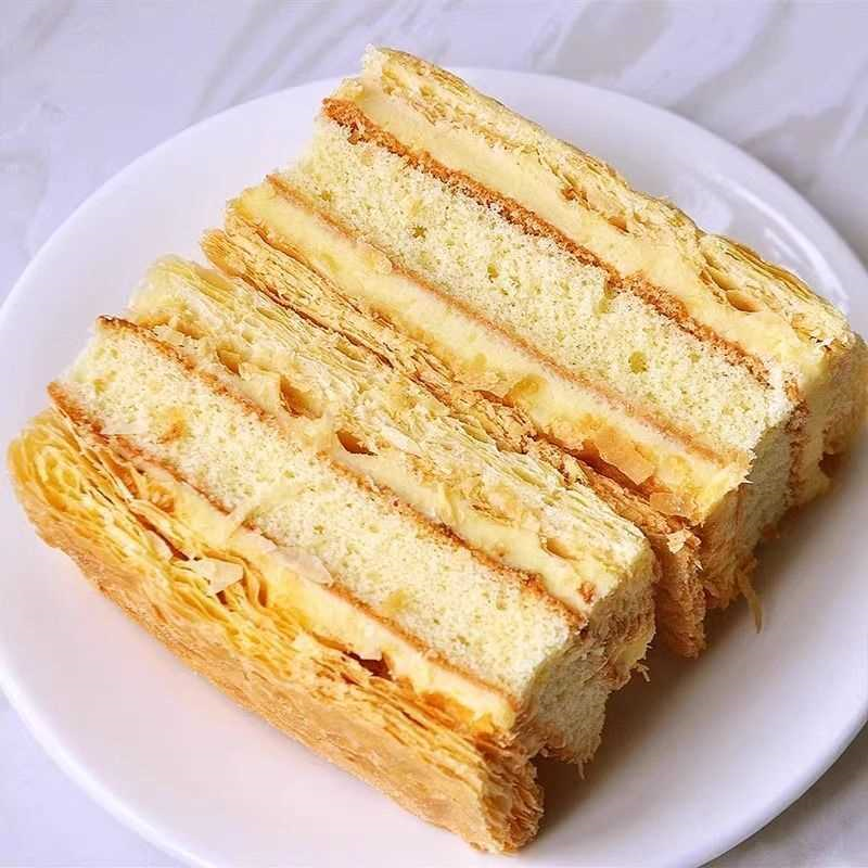 【边角料】拿破仑千层酥整箱千层蛋糕休闲早餐奶油糕点西式甜品