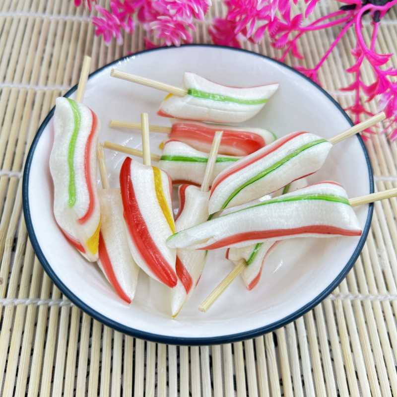 辣椒糖怀旧80后老款老牌子老式手工棒棒糖七彩糖果麦芽糖童年零食