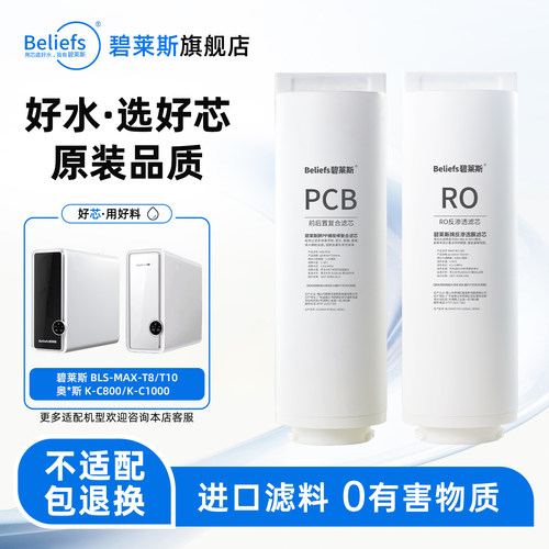 适用于碧莱斯MAX净水机800G/1000G净水器滤芯耗材净水机滤芯过滤