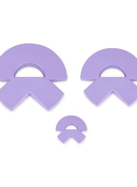 蔚来迷雾紫ES6/ES8/ET5T/ET5/EC6车标贴紫色粉色前后车标装饰改装