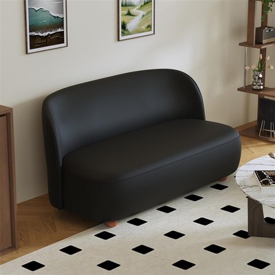 简约现代超窄版沙发客厅小户型双人三人位阳台卧室小沙发店铺公寓