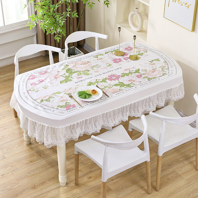 餐桌桌布防水防烫防油新款加厚椭圆形茶几桌布高级餐桌专用套罩,居家布艺,桌布,淘宝优惠券,粉丝福利购,淘宝优惠卷