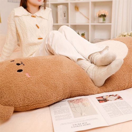 大熊抱枕睡觉女生侧睡长条枕可拆洗夹腿枕可爱抱抱熊玩偶毛绒玩具