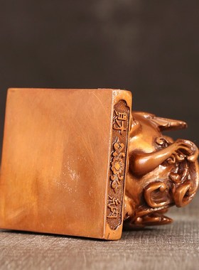 貔貅摆件纯铜 紫铜貔貅 家居装饰客厅办公室