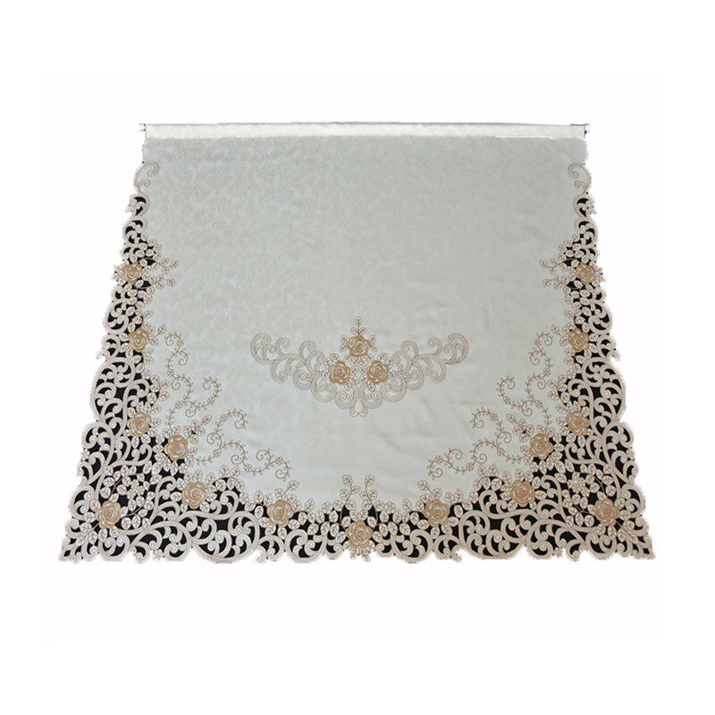 电视机盖巾液晶电视机防尘罩55寸60寸65寸刺绣布艺台式挂式曲屏