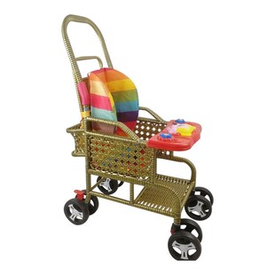 宝宝凉推车编织竹编小竹藤加高婴儿座椅竹椅子婴儿凉椅竹子儿童手