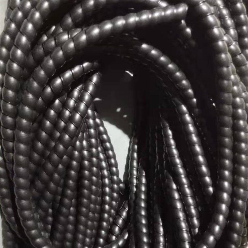 新压胶管护套 油管保护套 v聚丙烯螺旋管M适用各种管线外缠绕防护